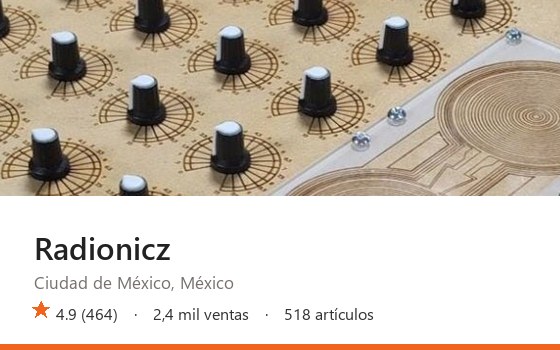 Radionicz on Etsy